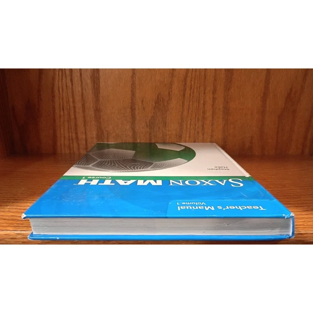 Saxon Math Course 1: Teacher's Manual, Vol. 1 by Stephen Hake, Hardcover